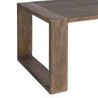 mesa de comedor madera envececida