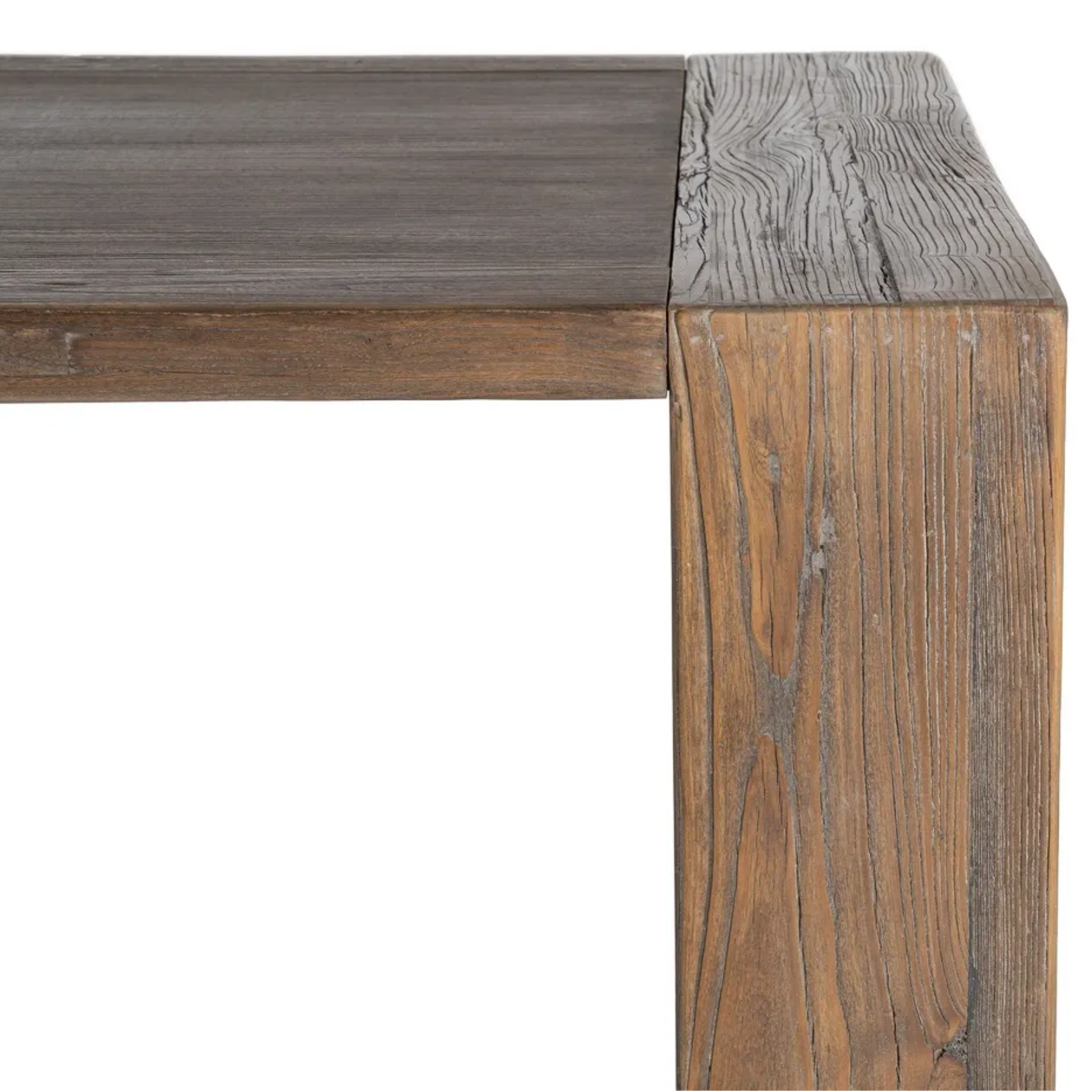 mesa de comedor madera envececida