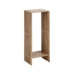 Mesa Auxiliar Teca Nara - Serie de 2