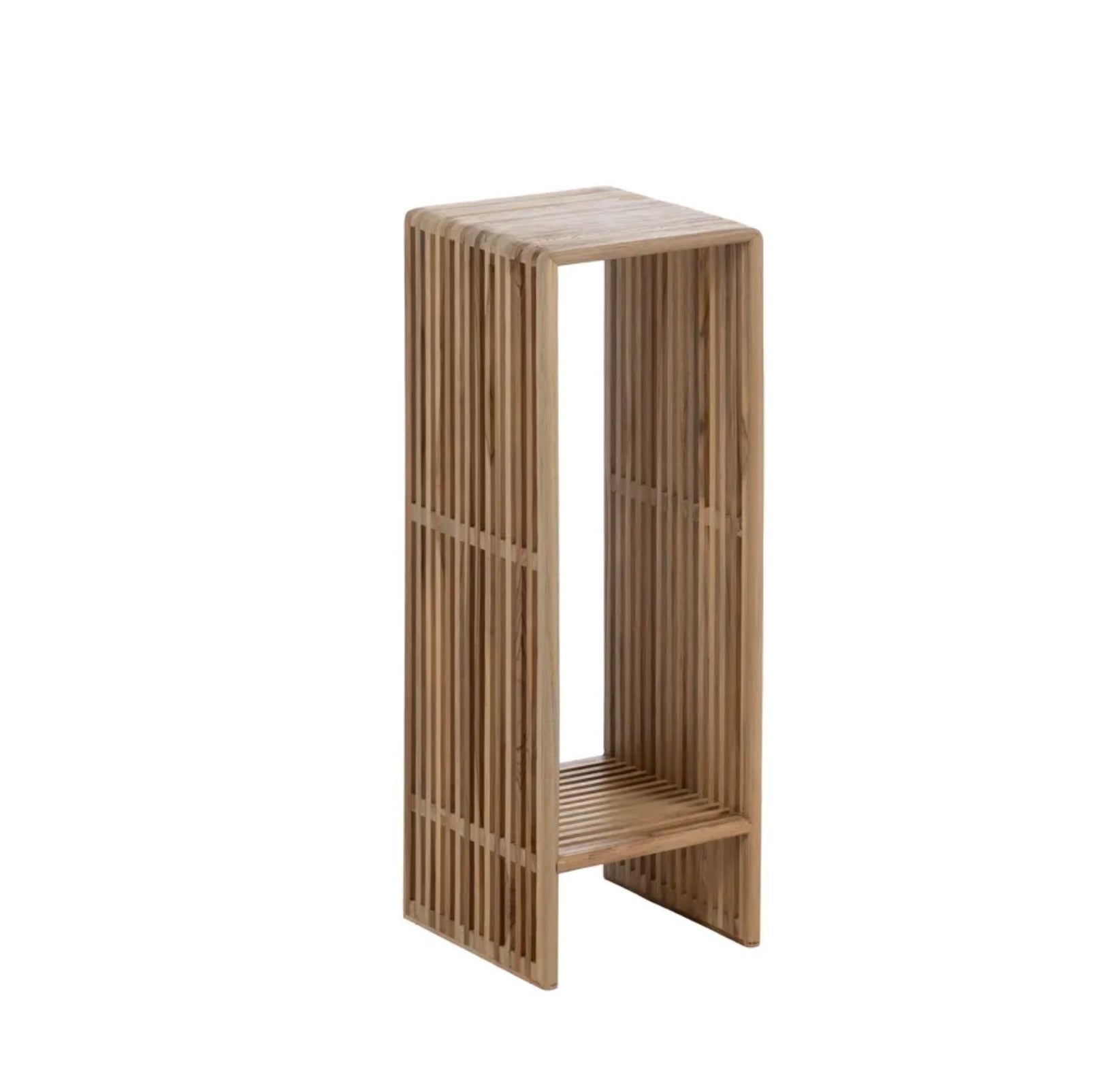 Mesa Auxiliar Teca Nara - Serie de 2