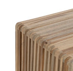 Mesa Auxiliar Teca Nara - Serie de 2