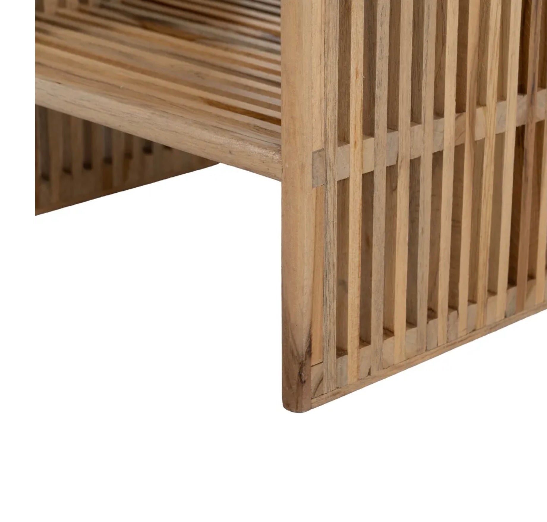 Mesa Auxiliar Teca Nara - Serie de 2