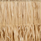 Lámpara Palapa de fibra natural — textura de la fibra natural