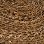 Lámpara Palapa de fibra natural — detalle del trenzado