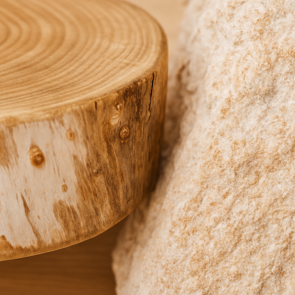 Mesita auxiliar Primitif colección Art Brut