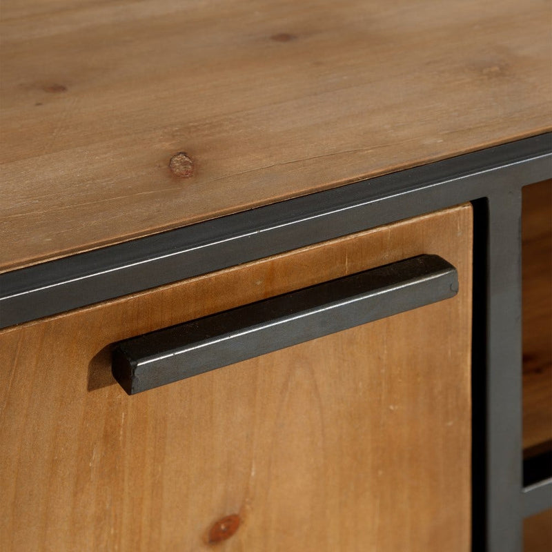 MUEBLE TV MADERA & METHAL