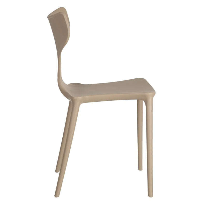 SILLA DE COMEDOR BEIGE DESIGN TH