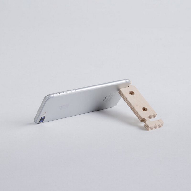 Soporte para móvil en madera EL DEHOOK