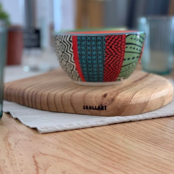 Tabla de madera Artesanal de Pino by SkullArt