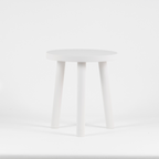 Taburet Artesanal Blanco