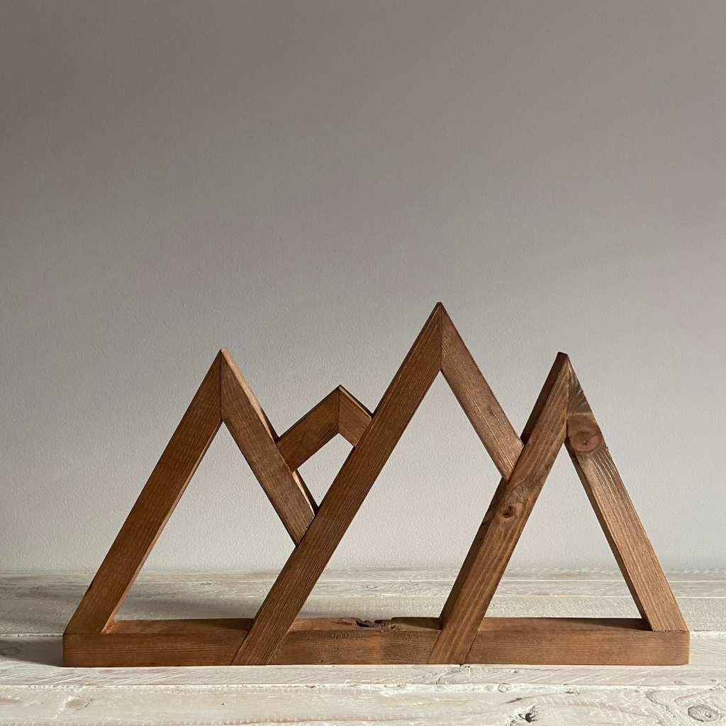 Sierra - Decoración de madera artesanal