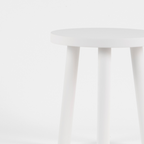 Taburet Artesanal Blanco