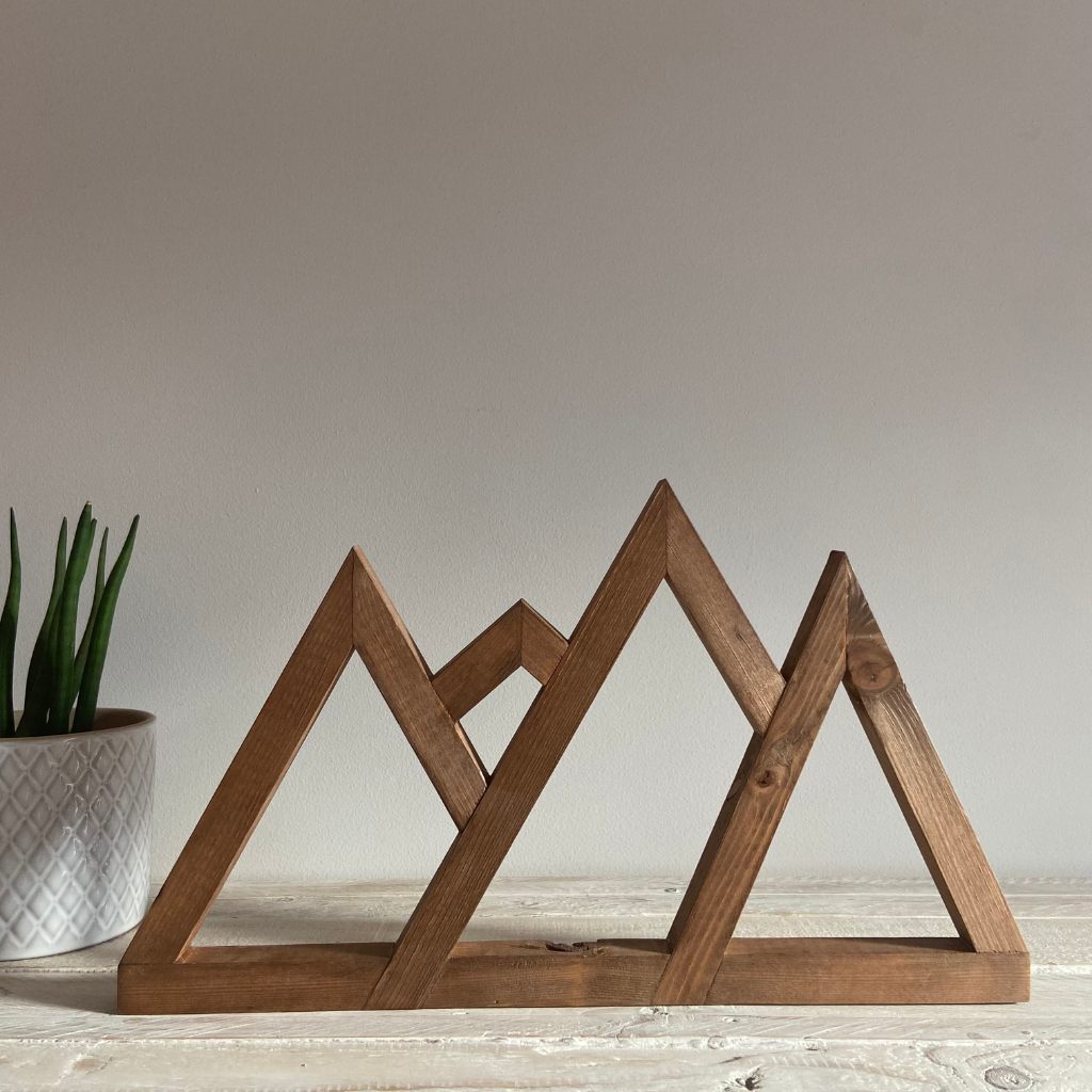 Sierra - Decoración de madera artesanal