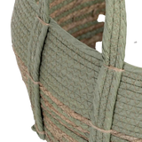 Set 3 Cestos Handmade Green