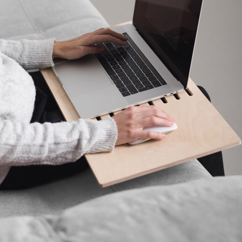 Soporte para ordenadores en madera EL DELAPTOP