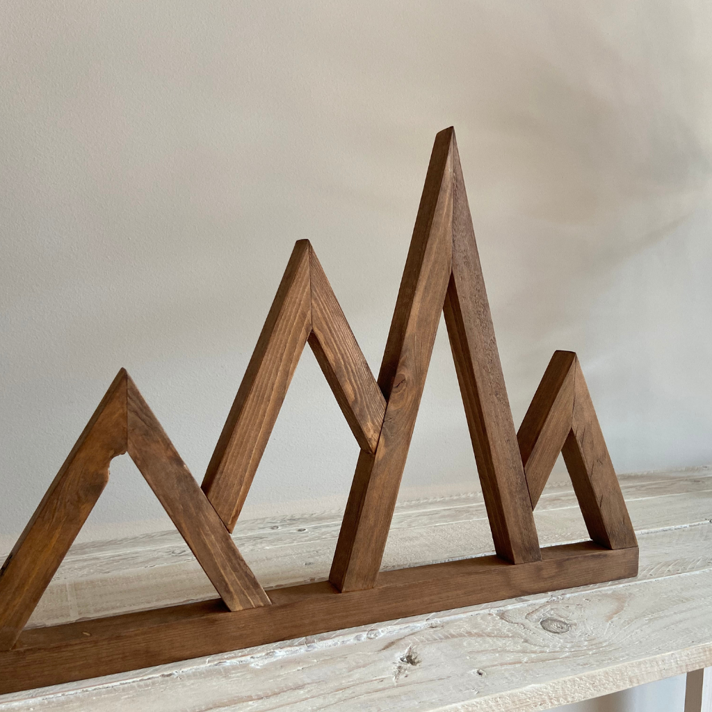 Cordillera - Decoración de madera artesanal