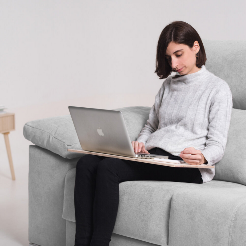 Soporte para ordenadores en madera EL DELAPTOP