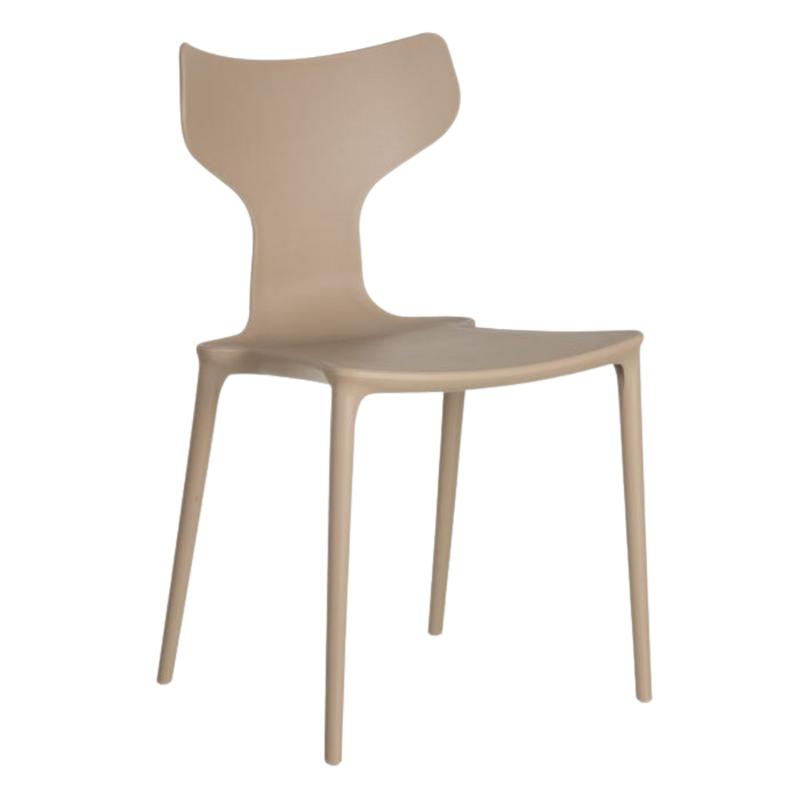 SILLA DE COMEDOR BEIGE DESIGN TH