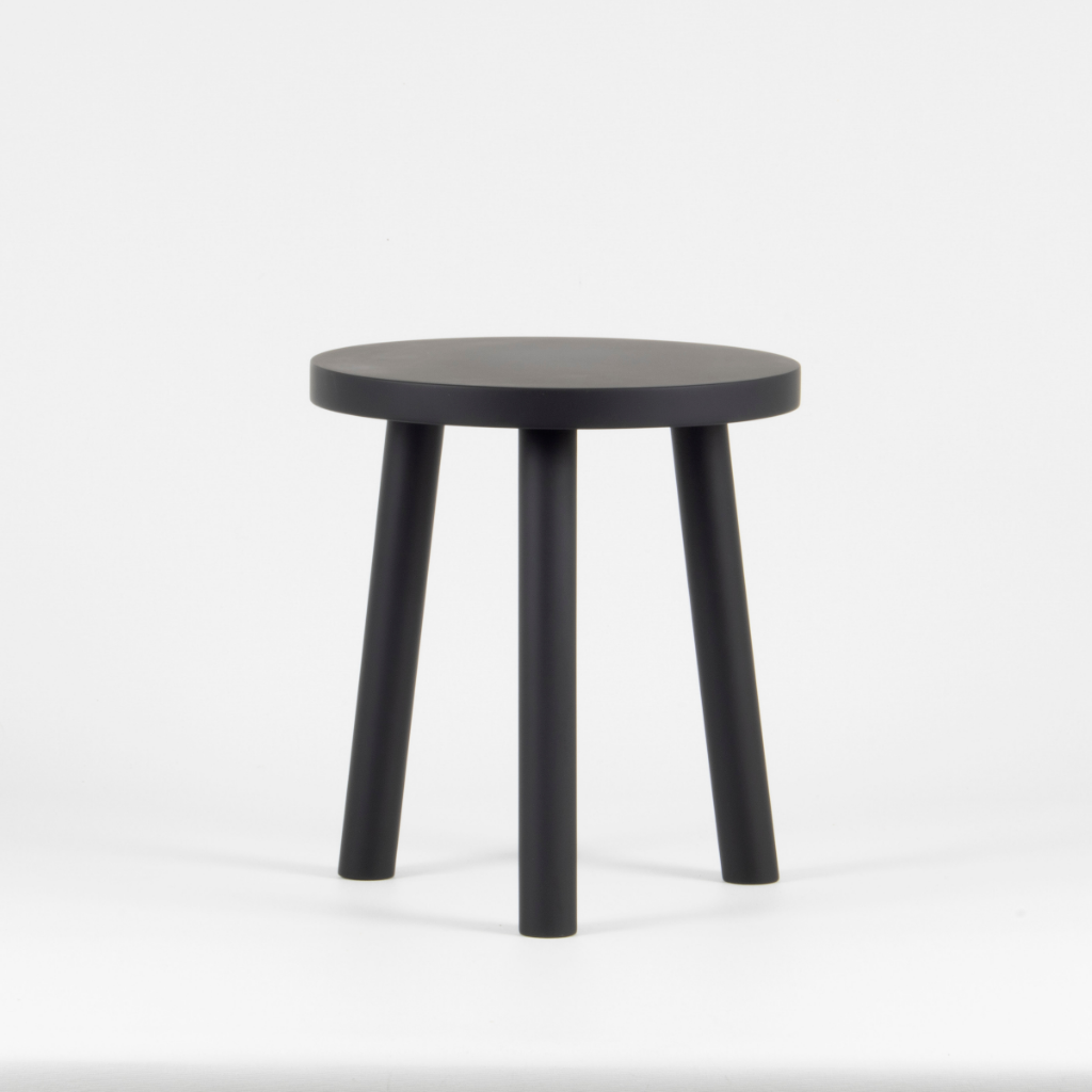 Taburete Artesanal Negro