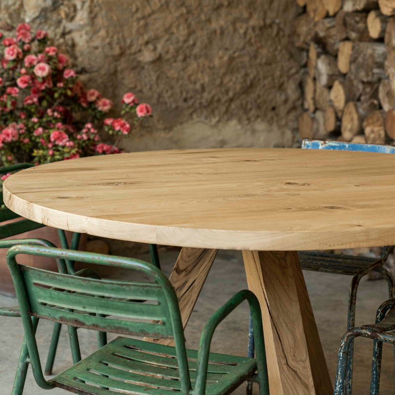 Mesa de comedor Castaño Begur by Wood Garage