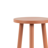 Taburete/Mesita Baja Artesanal Dama Red by Jaque