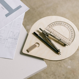 Bandeja soporte de madera LA GOTA