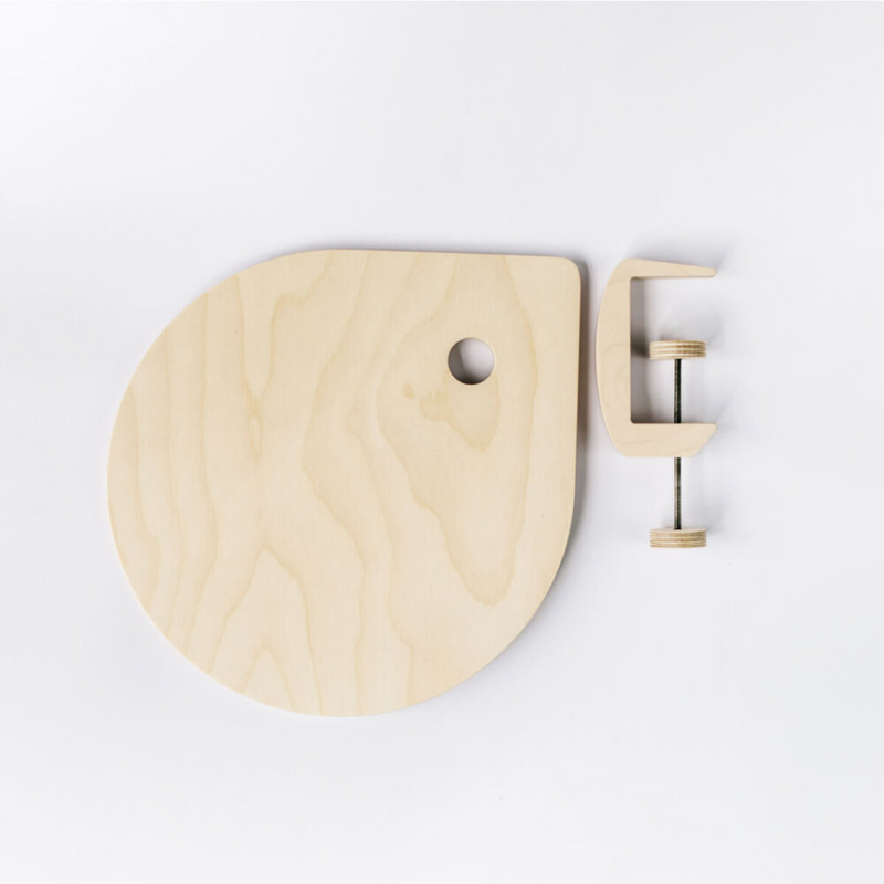 Bandeja soporte de madera LA GOTA