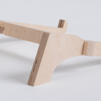 Portable wooden stand EL DEBEAM