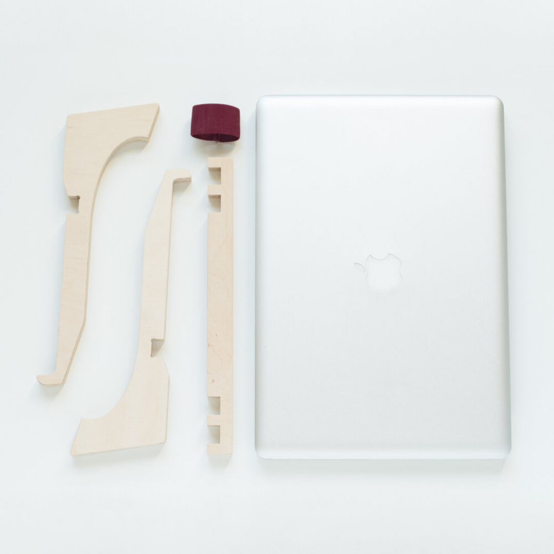 Portable wooden stand EL DEBEAM