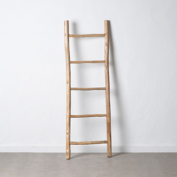 ESCALERA MADERA DE TEKA