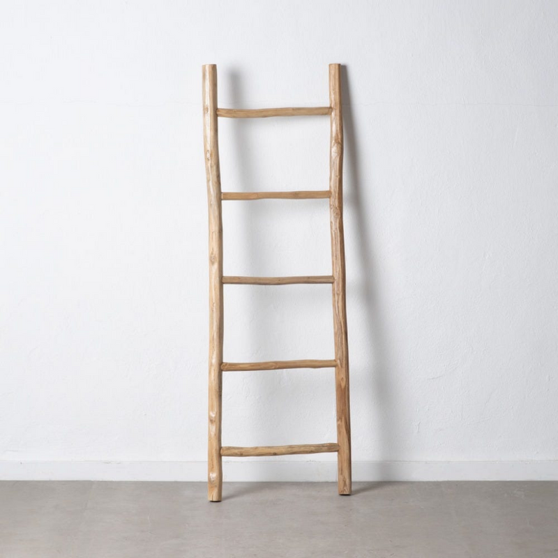 ESCALERA MADERA DE TEKA