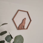 Lobo by SB Wood Studio - Decoración de madera artesanal