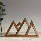 Sierra - Decoración de madera artesanal