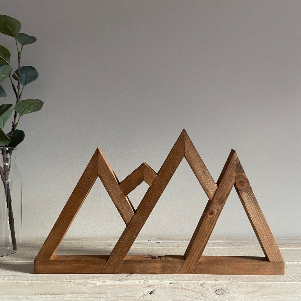 Sierra - Decoración de madera artesanal