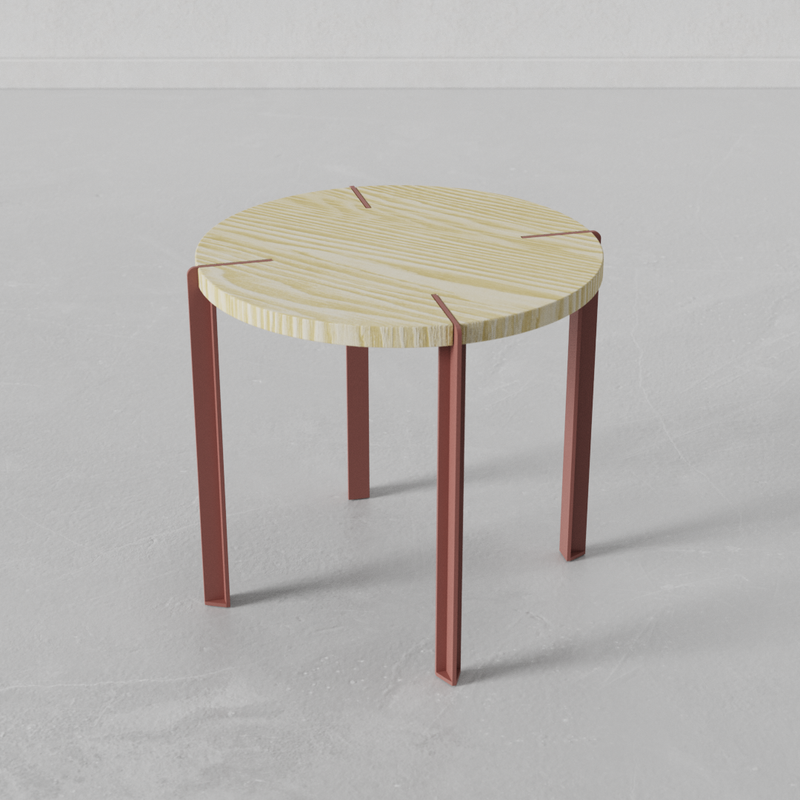 Mesa Auxiliar Viga by Nico Cook | Munay Habitat