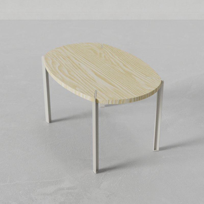 Mesa Individual de Centro Viga by Nico Cook