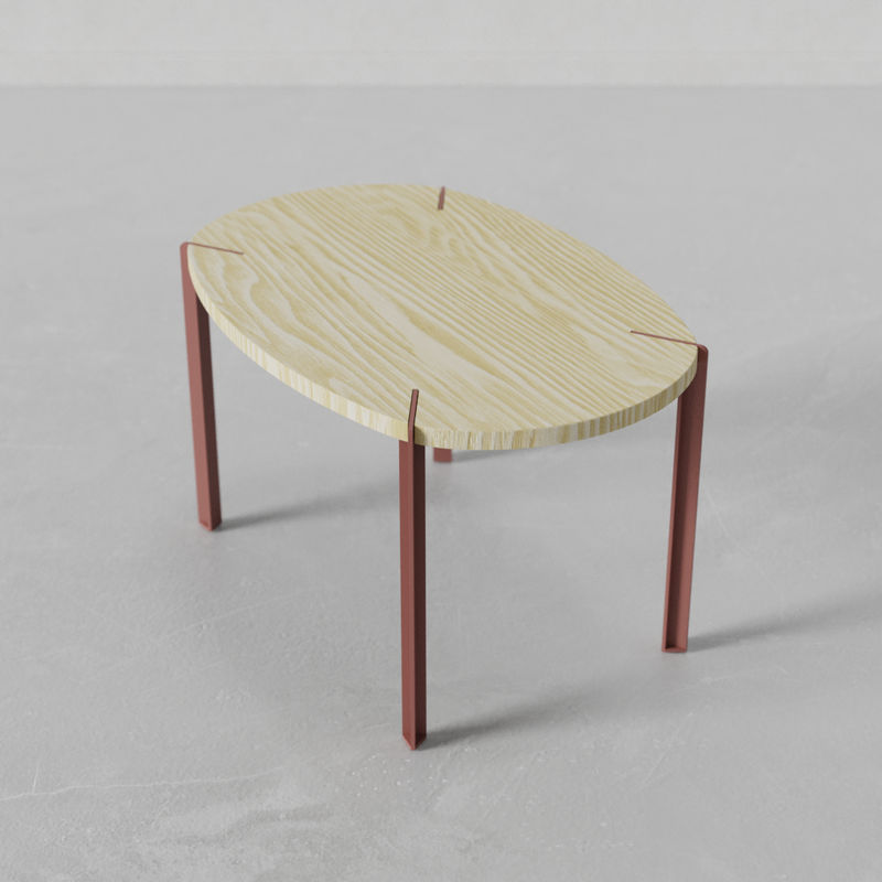 Mesa Individual de Centro Viga by Nico Cook