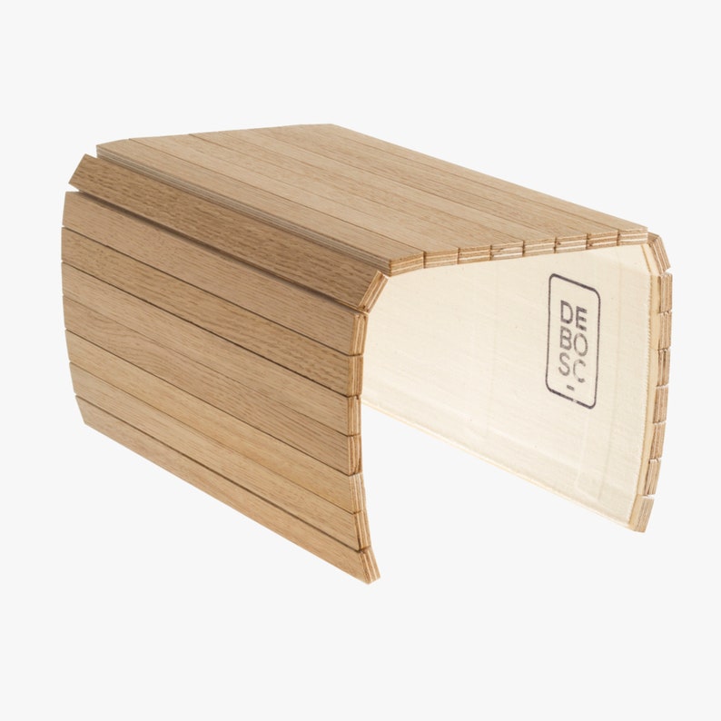 Bandeja de sofá de roble EL DETRAY